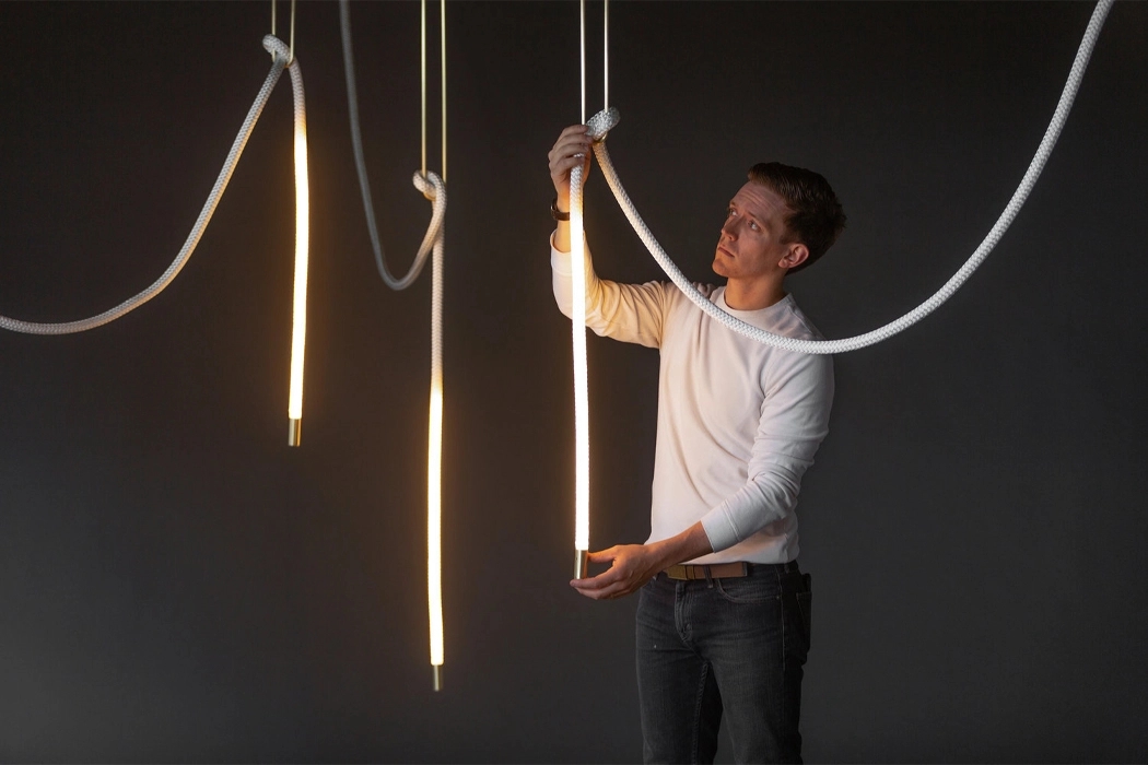 Luke Kelly，LED lamp，Rope lamp，lamps and lanterns，