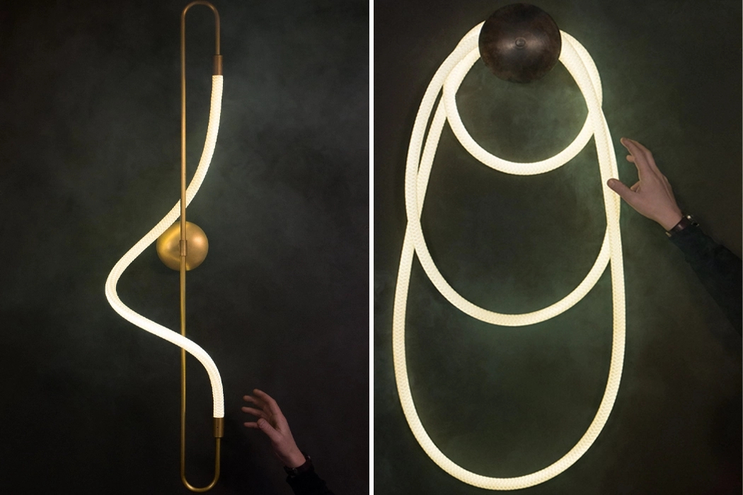 Luke Kelly，LED lamp，Rope lamp，lamps and lanterns，