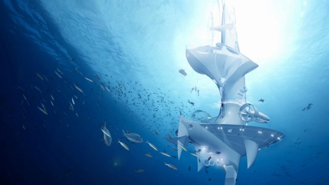 Water transport，industrial design，ship，submarine，