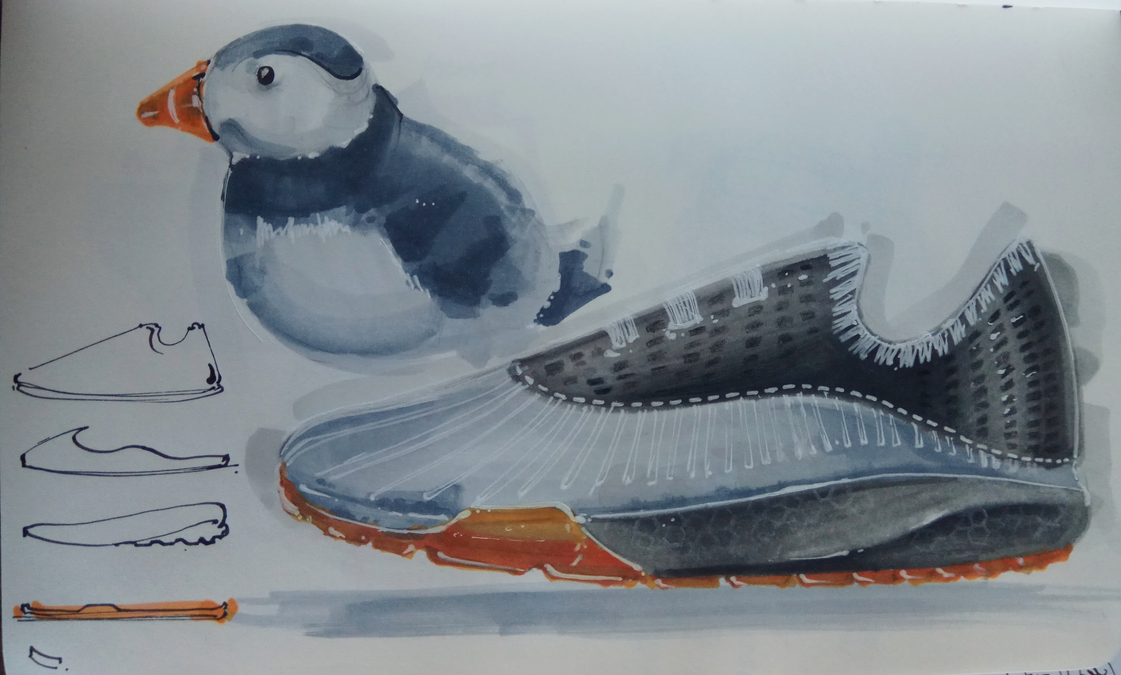 painting，sketch，Andrew，Copy，marker pen，