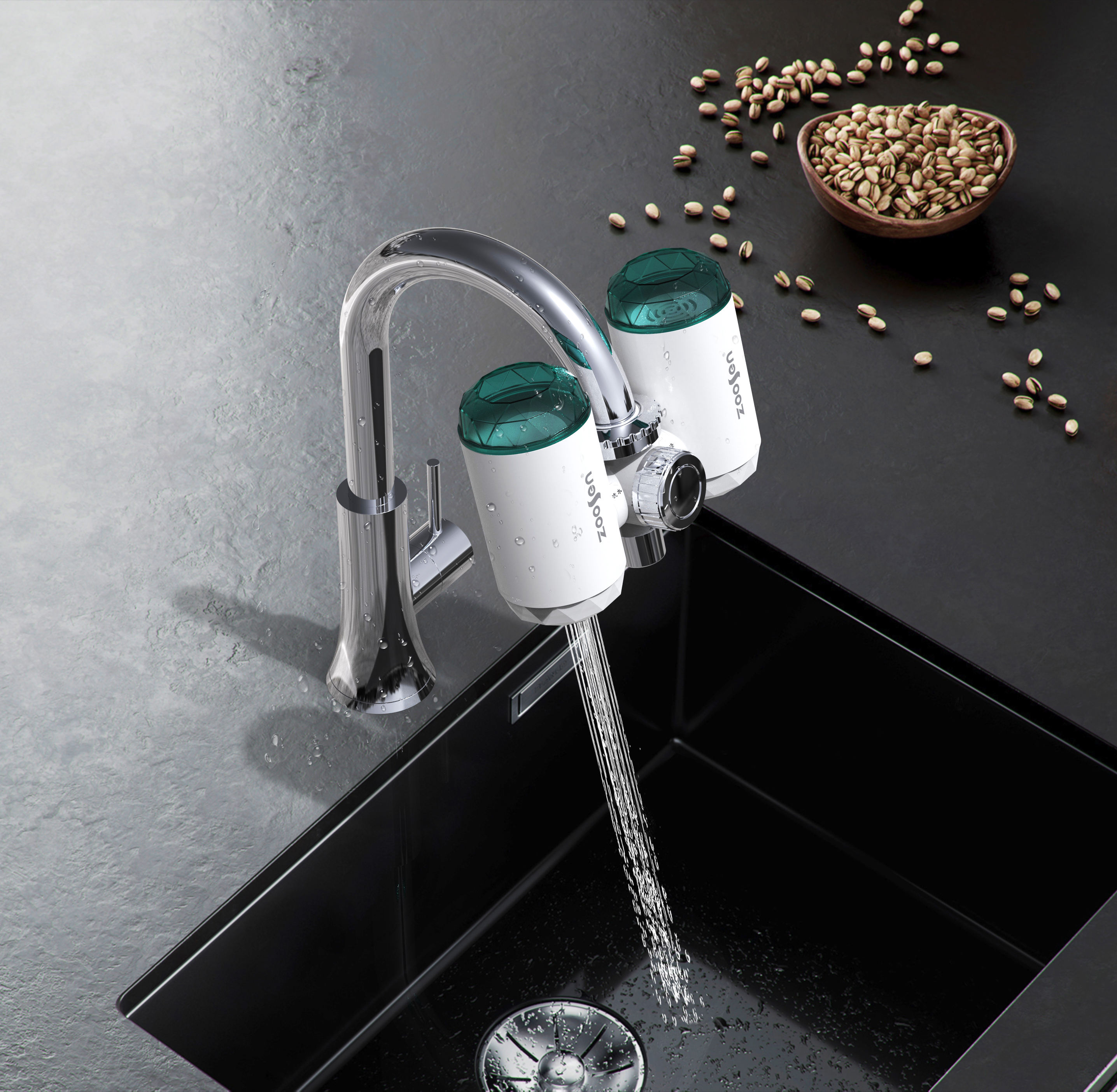 Water purifier，Degreasing，healthy life，environment protection，Industrial product design，