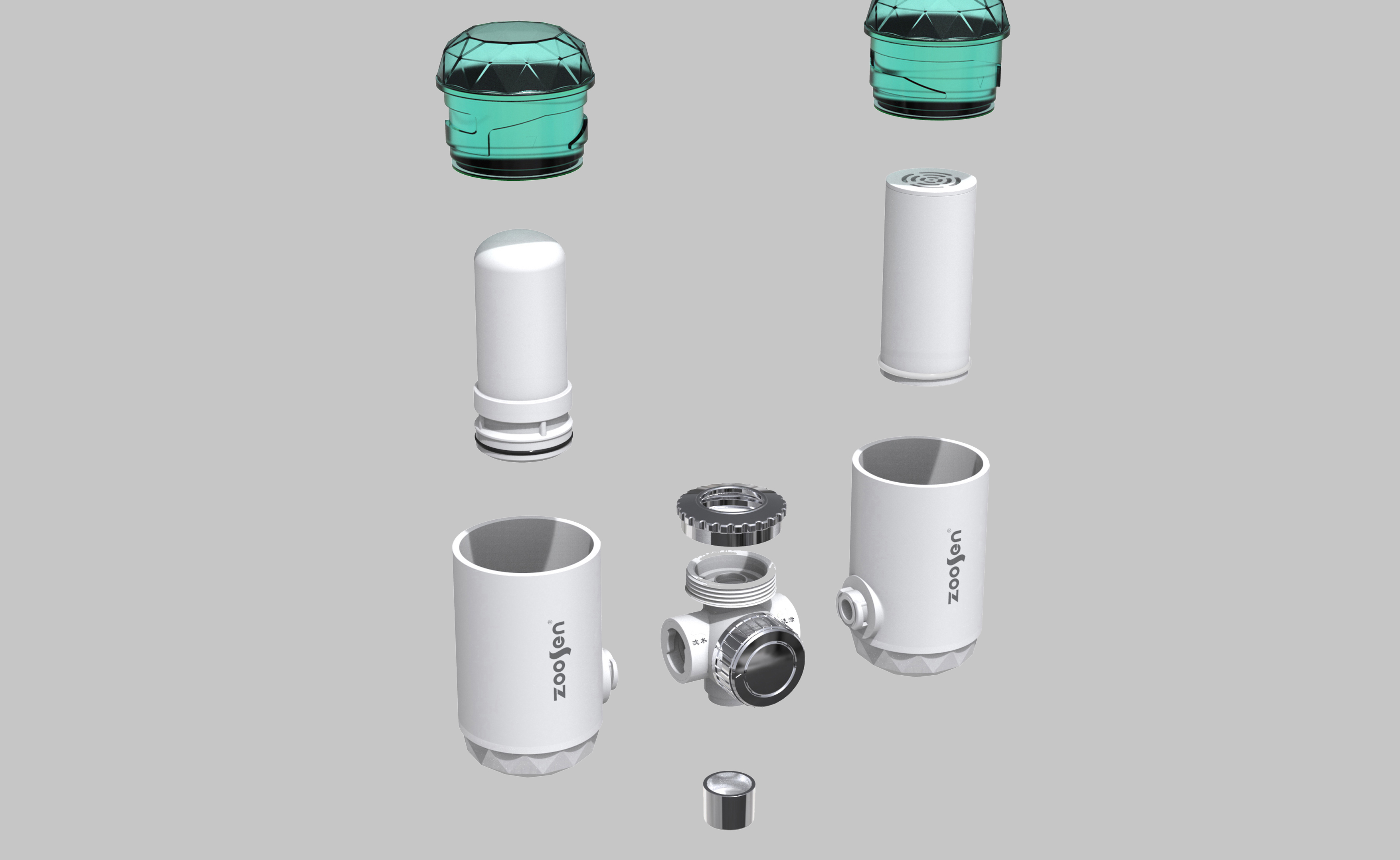 Water purifier，Degreasing，healthy life，environment protection，Industrial product design，
