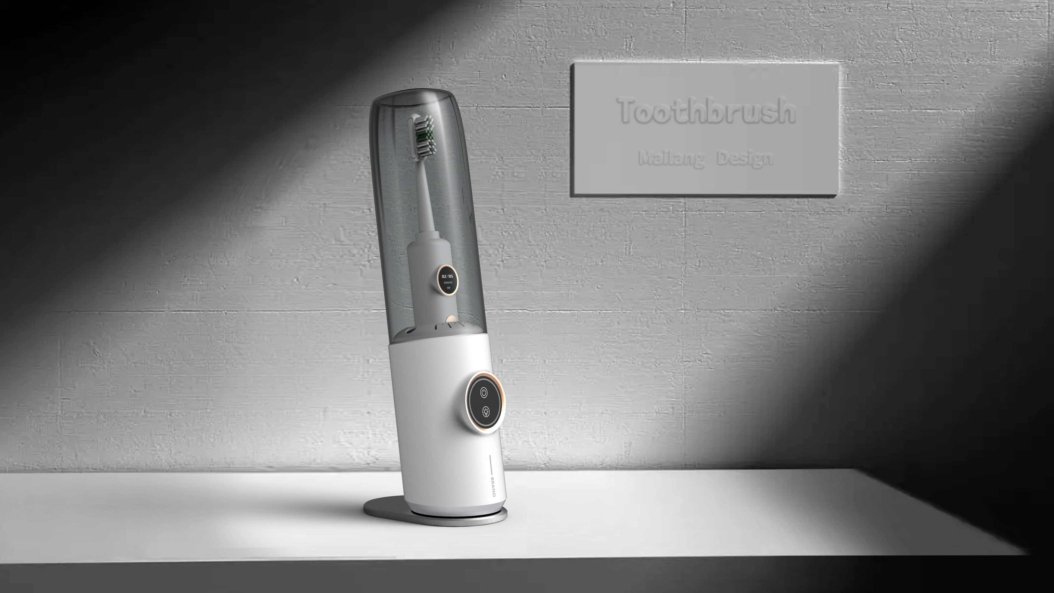 Electric toothbrush design，