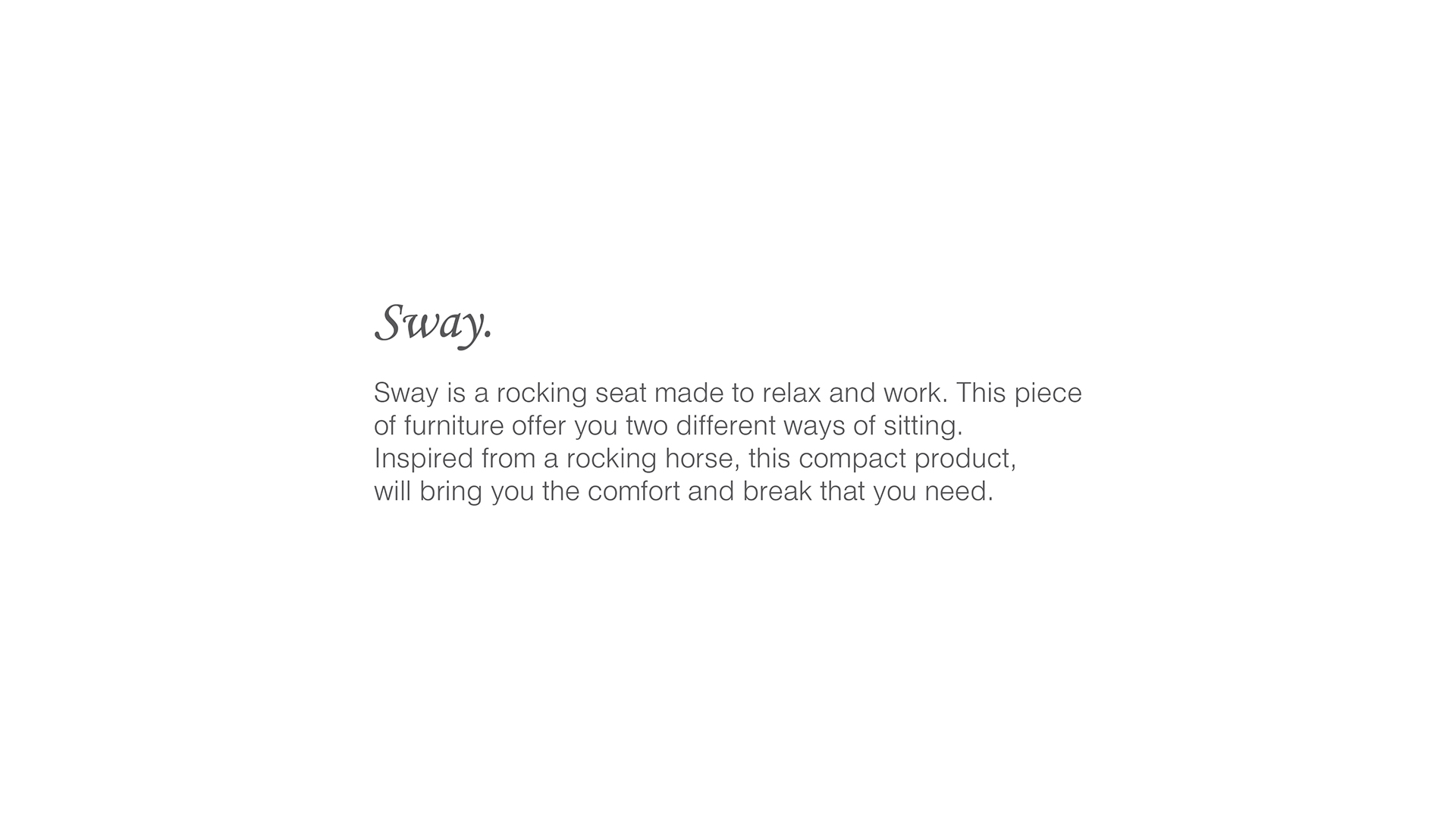 Office tables and chairs，Rocking chair，comfortable，relax，Two sitting methods，sit on，