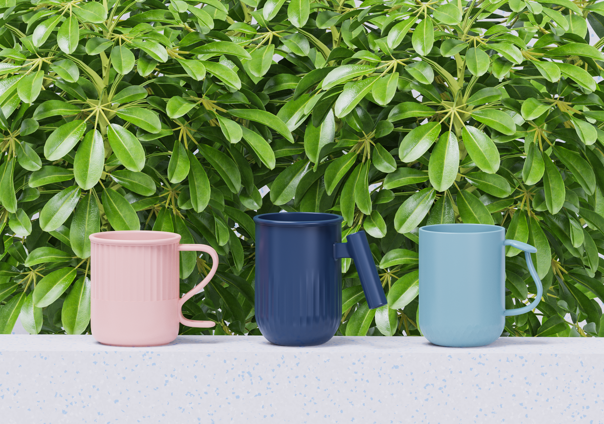 Toothbrush mouthwash cup，