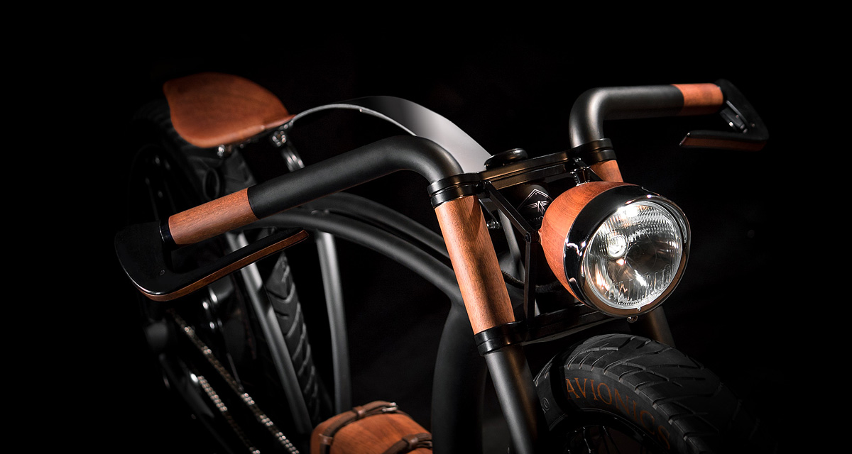 Electric bicycle，Retro style，pretty，