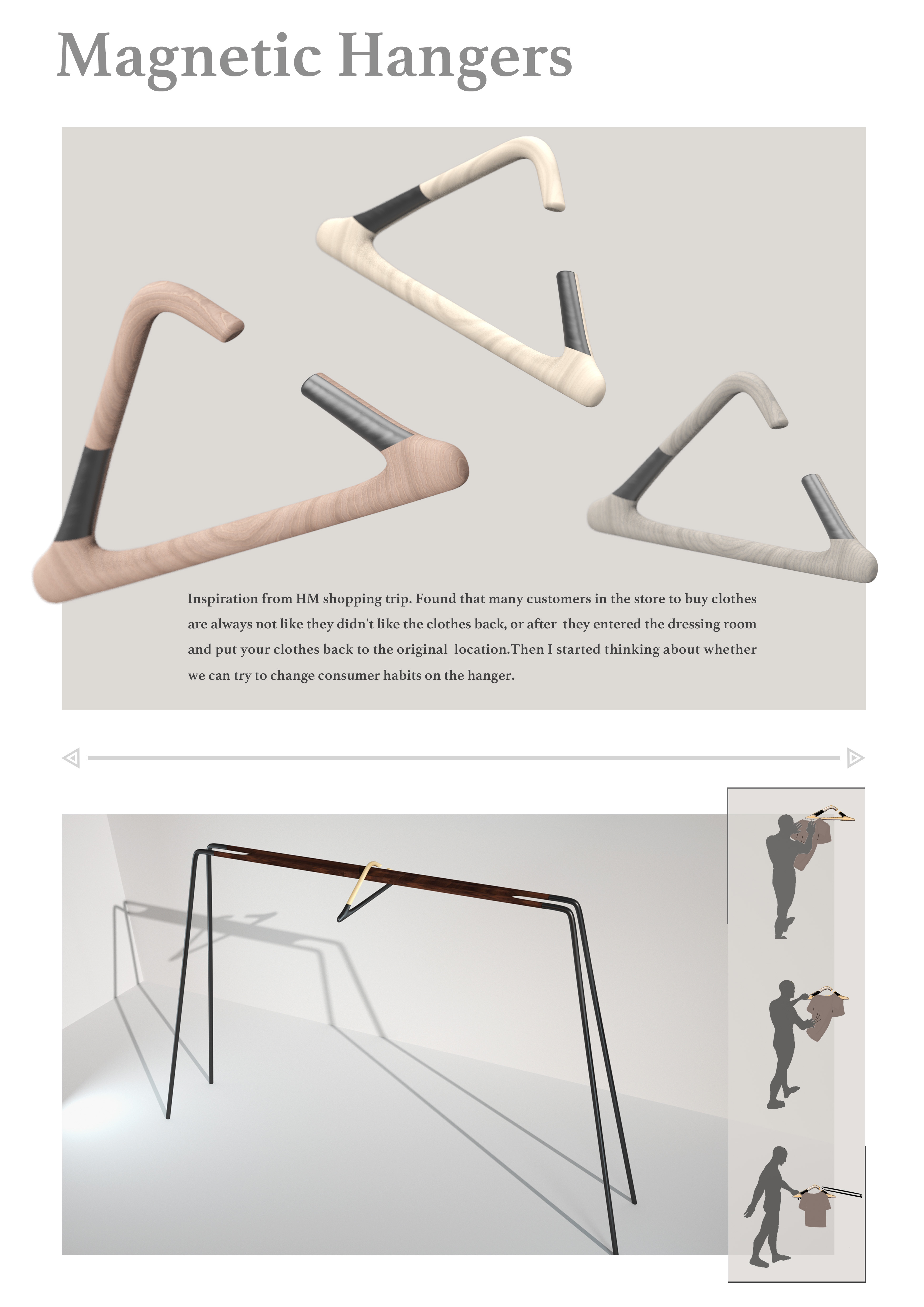 coat hanger，Magnetic attraction，shopping，Magnetic clothes hanger，