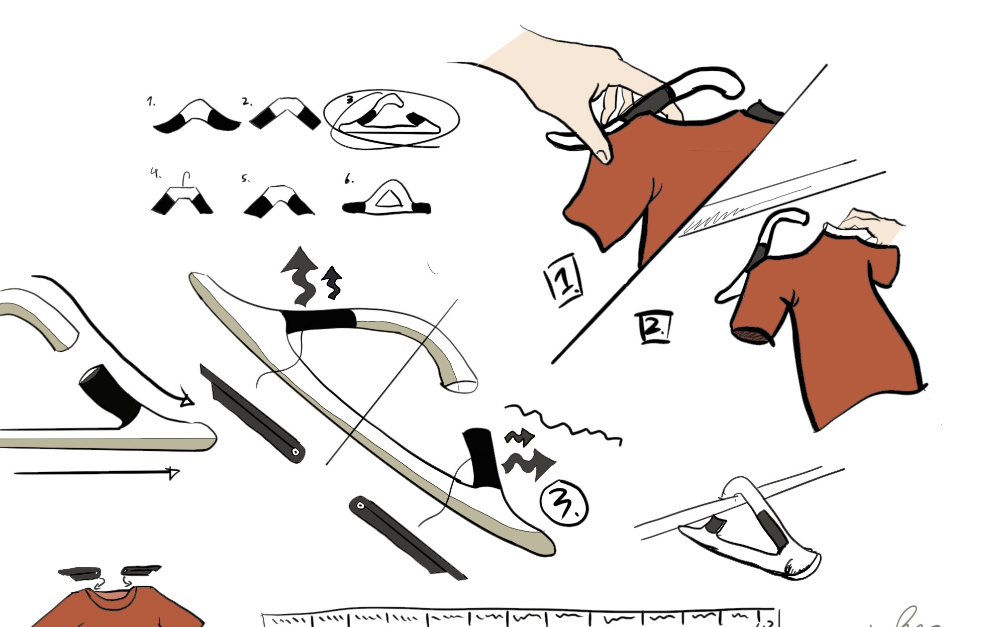 coat hanger，Magnetic attraction，shopping，Magnetic clothes hanger，