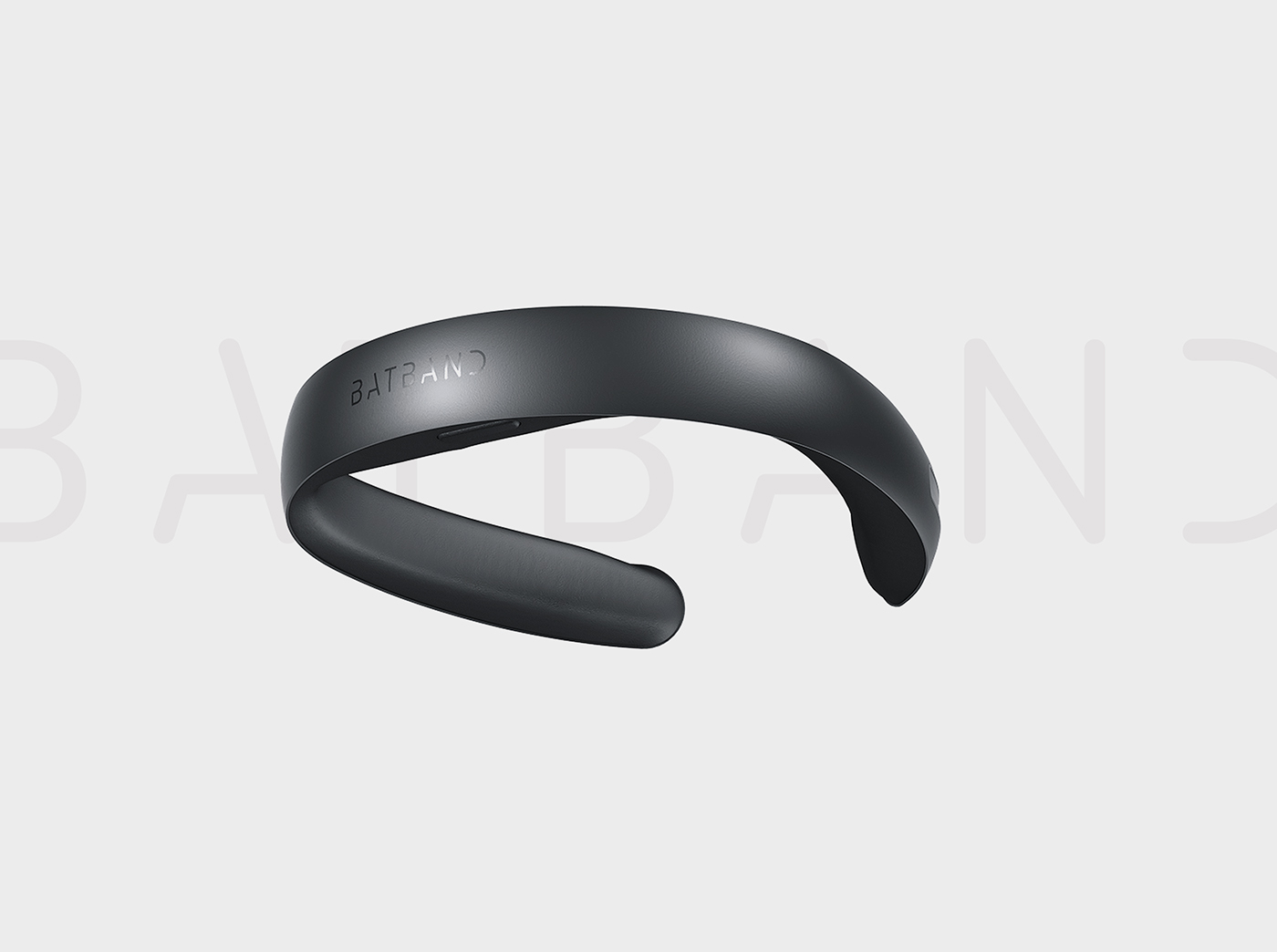 Earless earphone，Minimalism，Futurist，smooth，Bat belt，