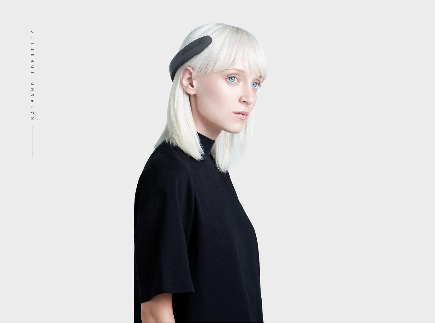 Earless earphone，Minimalism，Futurist，smooth，Bat belt，