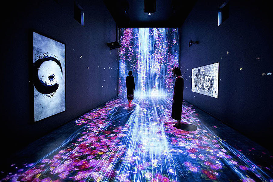 Immersive Art Gallery，Underworld forget worry River，Interior design，
