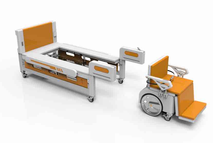 For the care of people with mobility difficulties, I have always firmly believed that industrial products need its soul.，