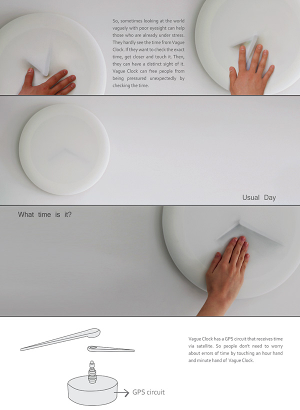 vague，clocks and watches，originality，Red dot award concept，