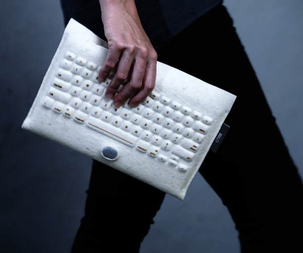 Sheep felt，keyboard，smart cover，ipad，