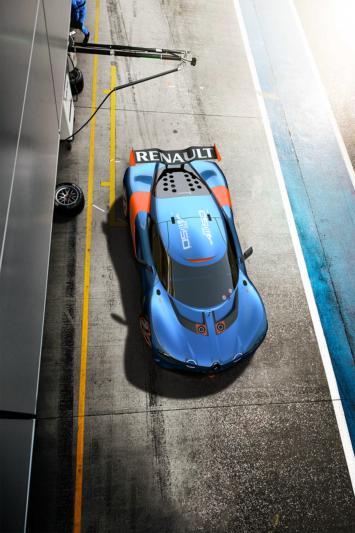 automobile，Sports car，blue，