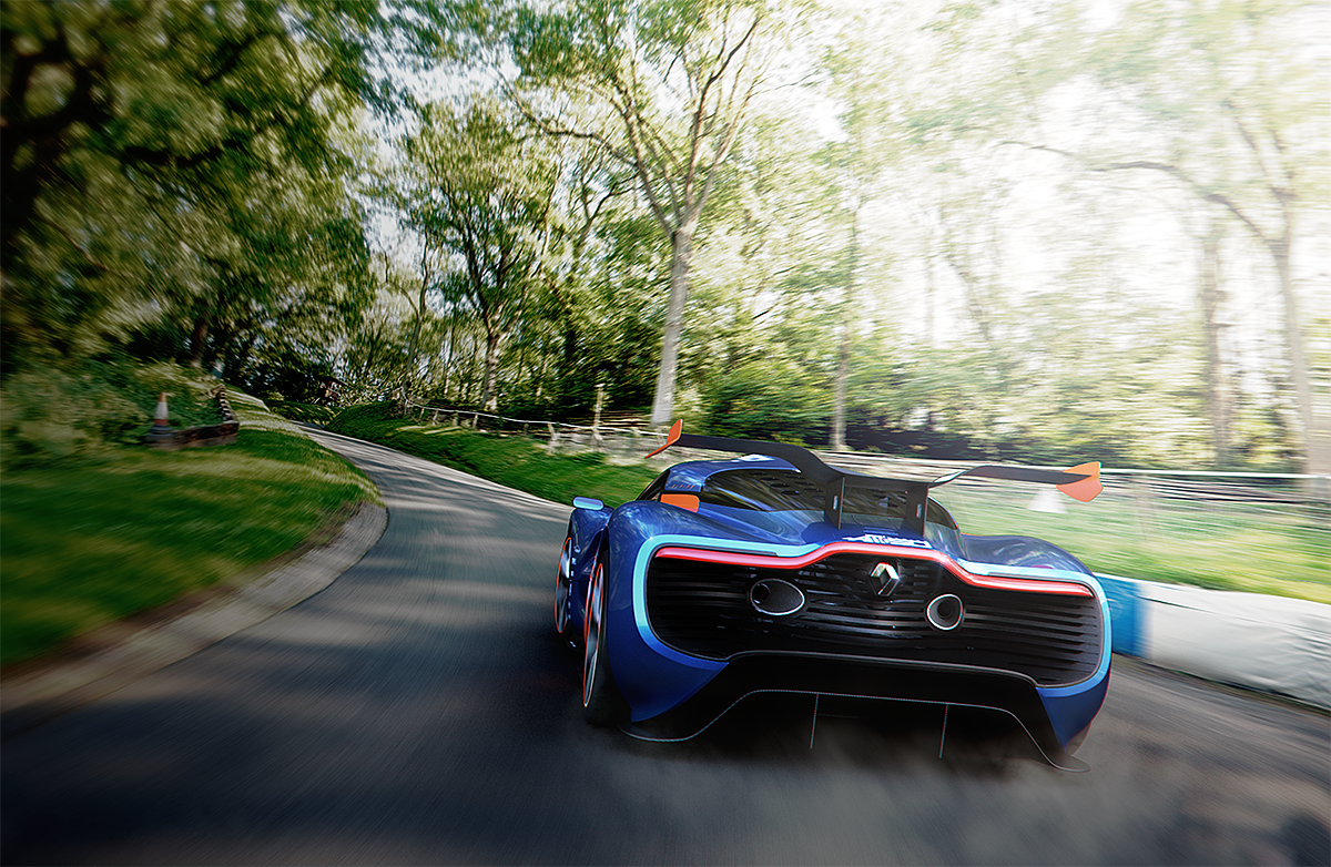 automobile，Sports car，blue，