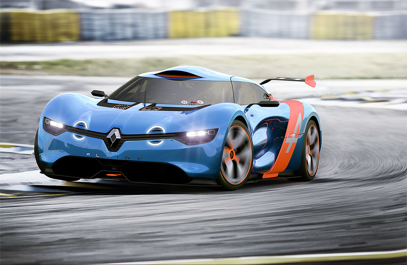 automobile，Sports car，blue，
