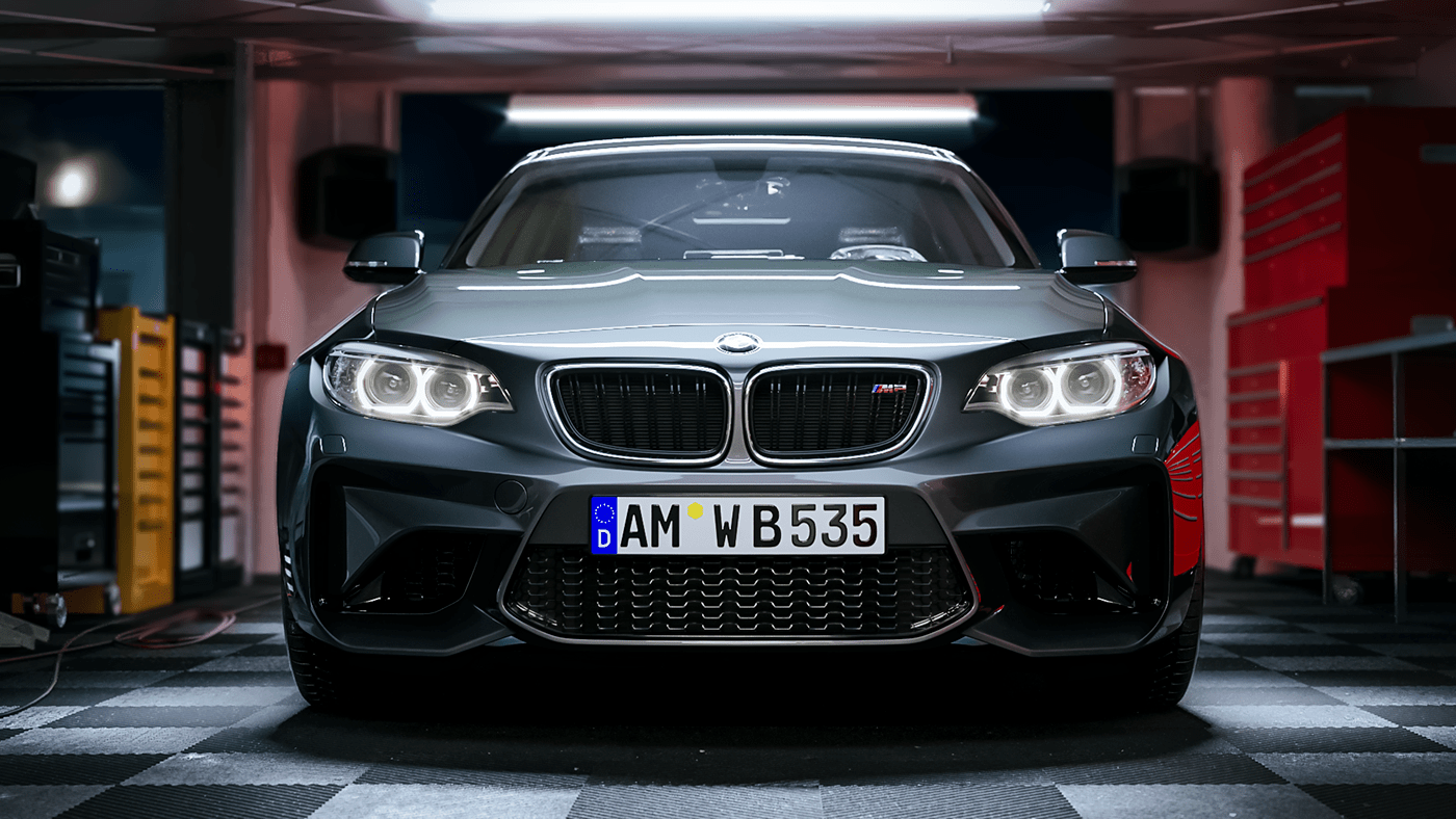 3ds Max，bmw，cgi，automobile，