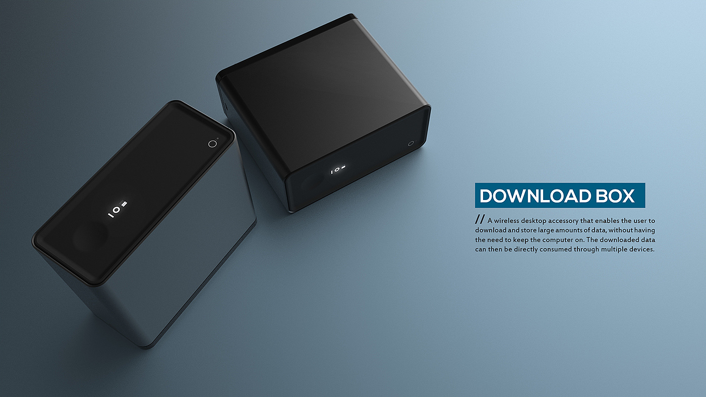 Download box，Download box，Hard disk，Wireless storage device，