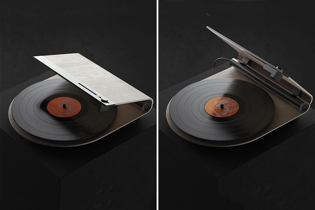 record，turntable，Linear tracking，