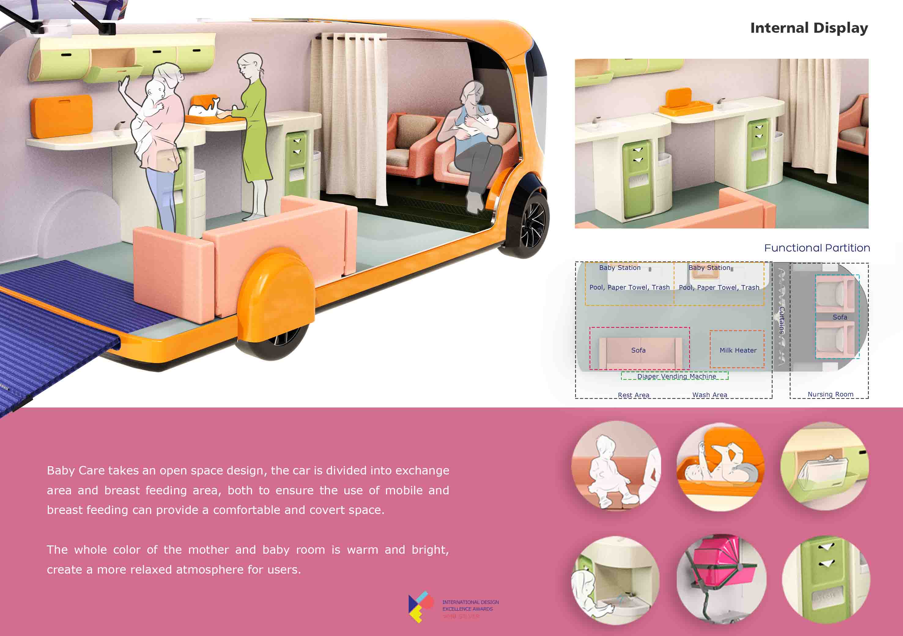 Mother and baby，vehicle，idea，conceptual design，