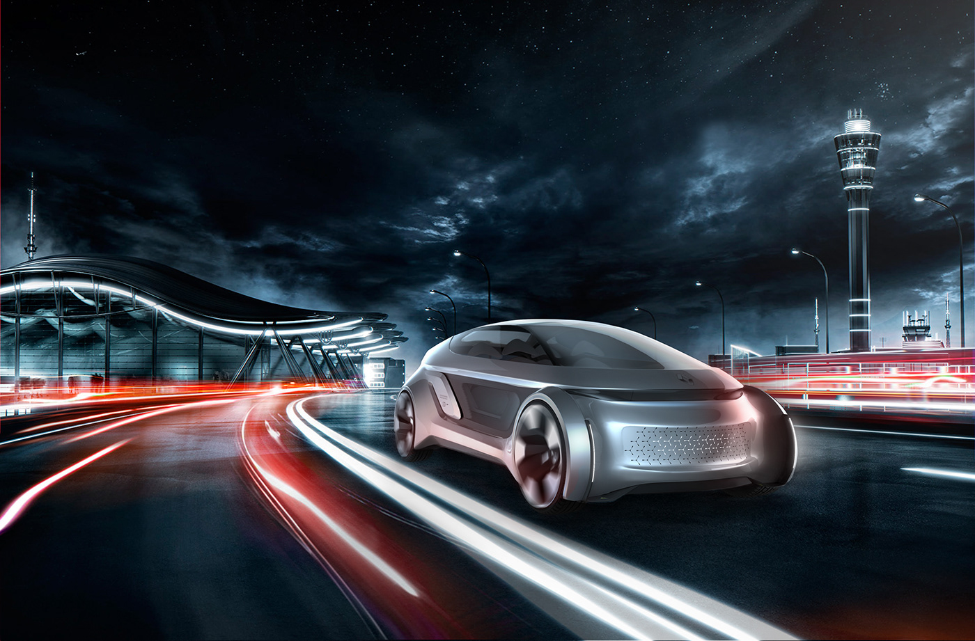 automobile，concept，3D modeling，Nubus modeling，