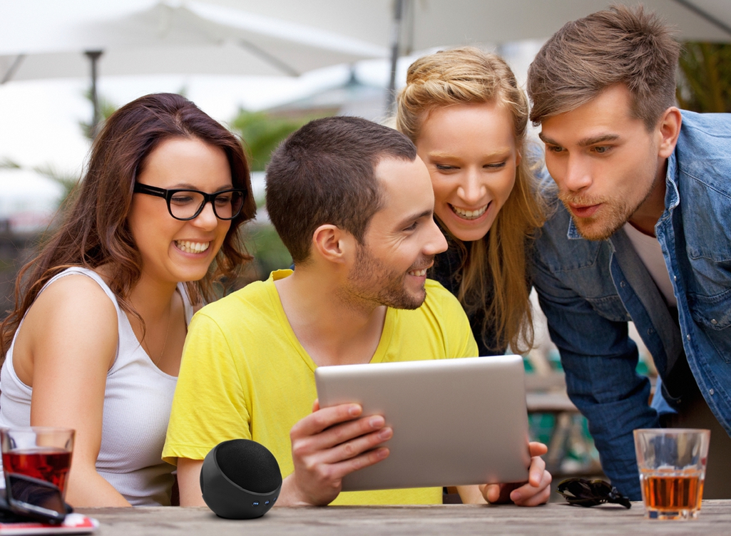 Spherical type，loudspeaker box，SD，horn，Black blue，