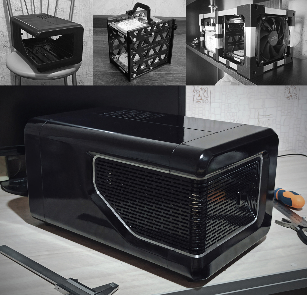 wi-fi，personal computer，The server，black，