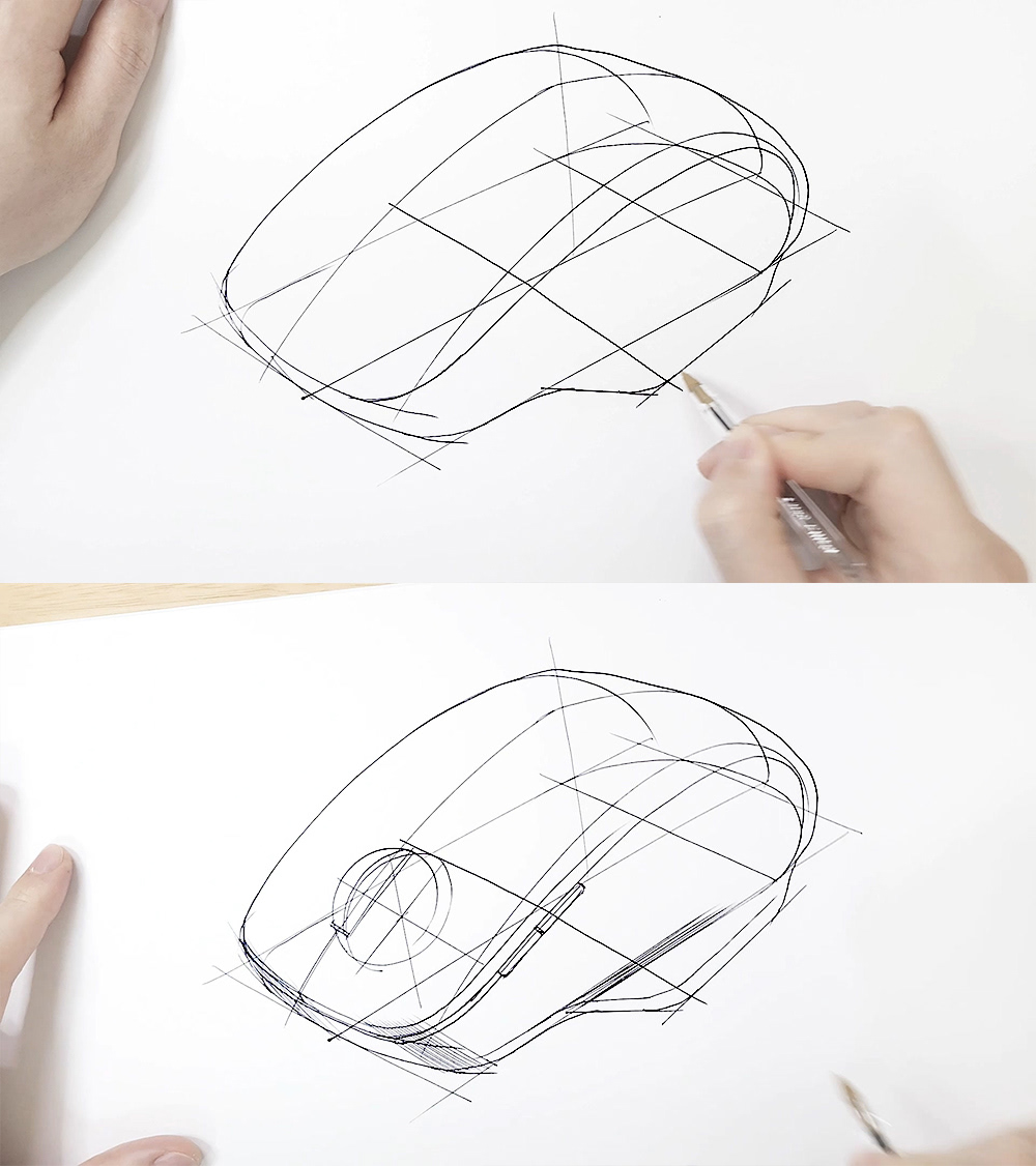 mouse，sketch，painting，