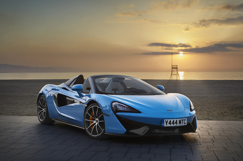 McLaren 570s，spider，two thousand and eighteen，Convertible super run，