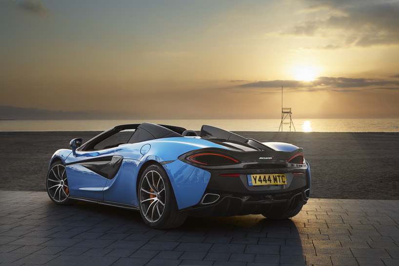 McLaren 570s，spider，two thousand and eighteen，Convertible super run，