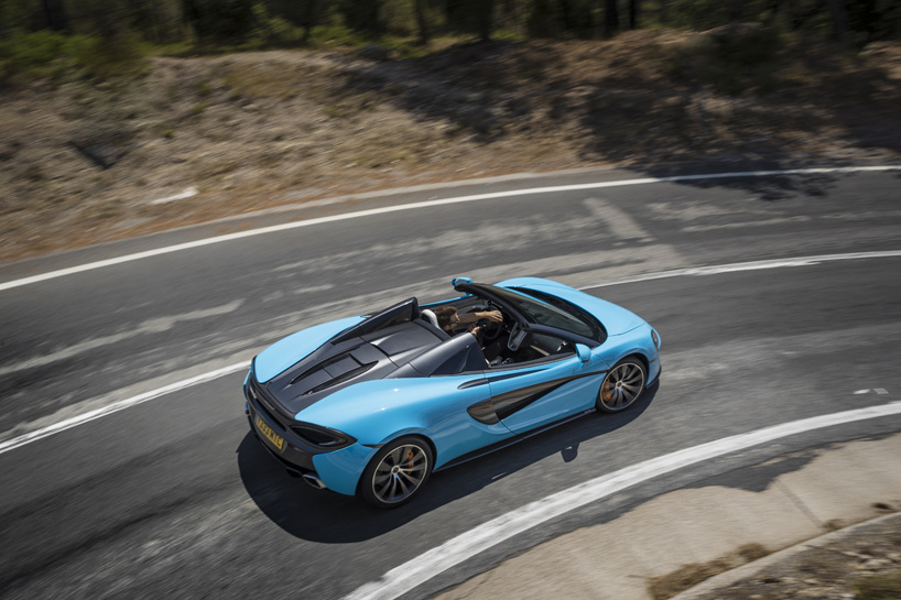 McLaren 570s，spider，two thousand and eighteen，Convertible super run，