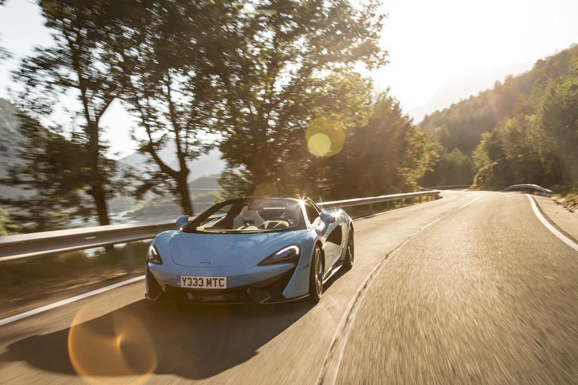 McLaren 570s，spider，two thousand and eighteen，Convertible super run，