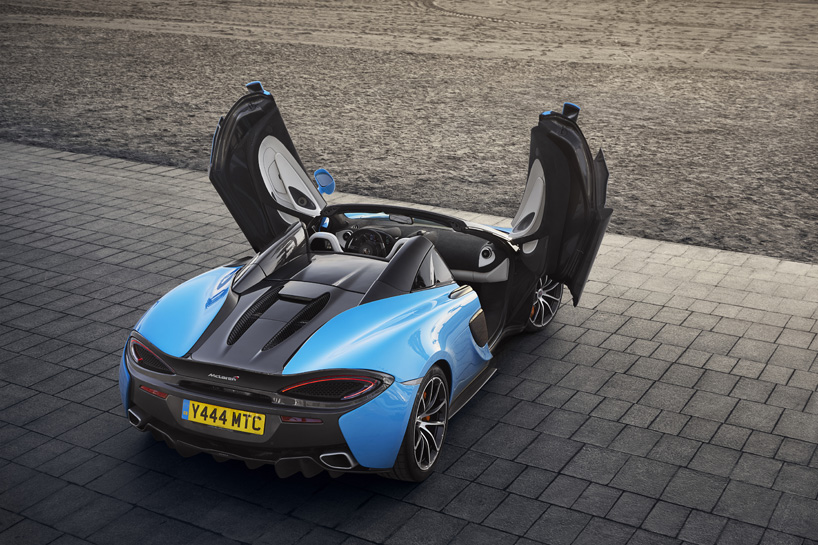 McLaren 570s，spider，two thousand and eighteen，Convertible super run，