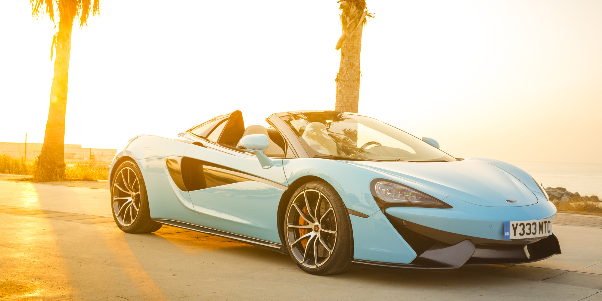McLaren 570s，spider，two thousand and eighteen，Convertible super run，