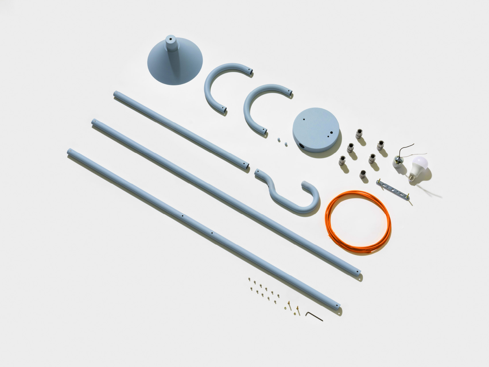 Huisu Jo，Hook shaped steel lamp，HOOK，