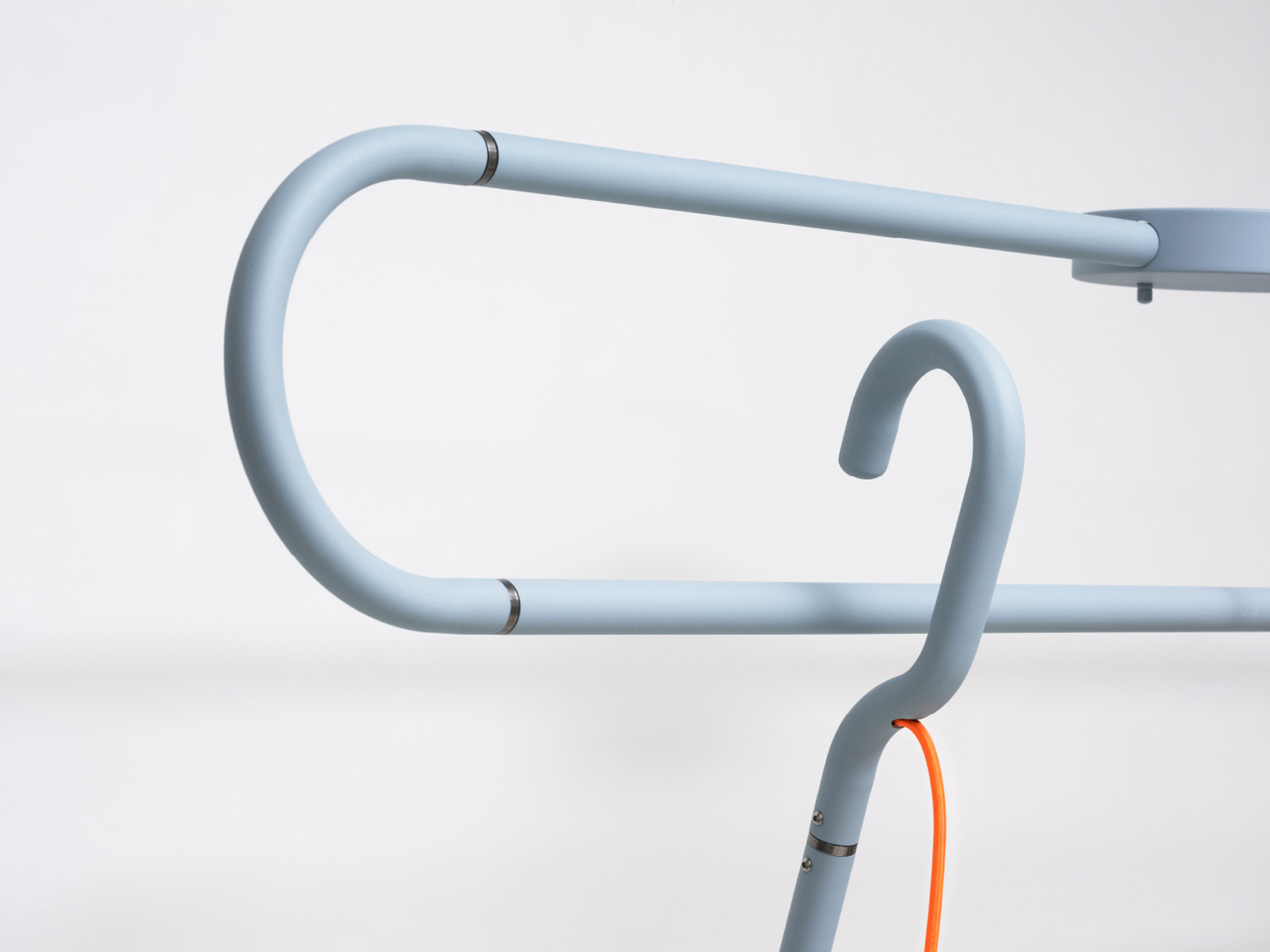 Huisu Jo，Hook shaped steel lamp，HOOK，