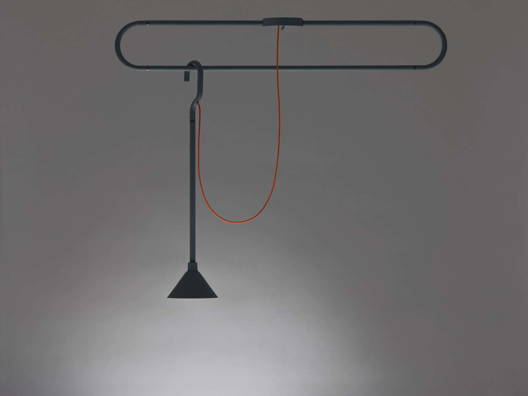 Huisu Jo，Hook shaped steel lamp，HOOK，