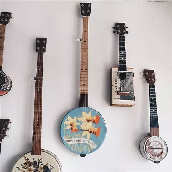 Musical Instruments，ukulele，Coffee pot，Biscuit box，originality，