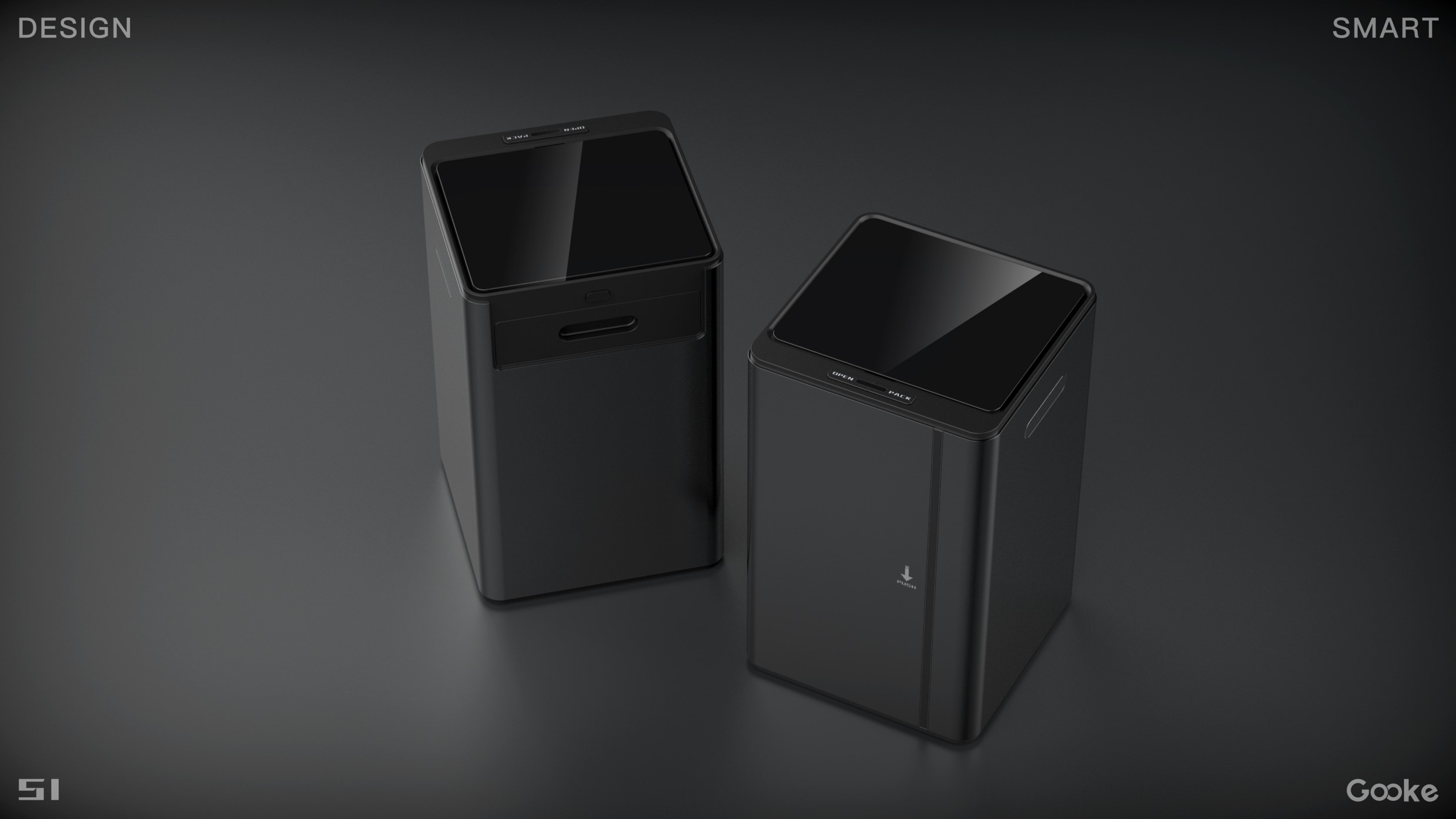 Intelligent trash can，hotel，business affairs，Black Technology，What the future trash can look like，