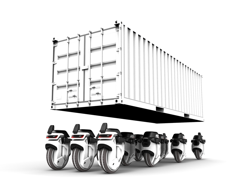 Express robot，Israel，transwheel，concept，