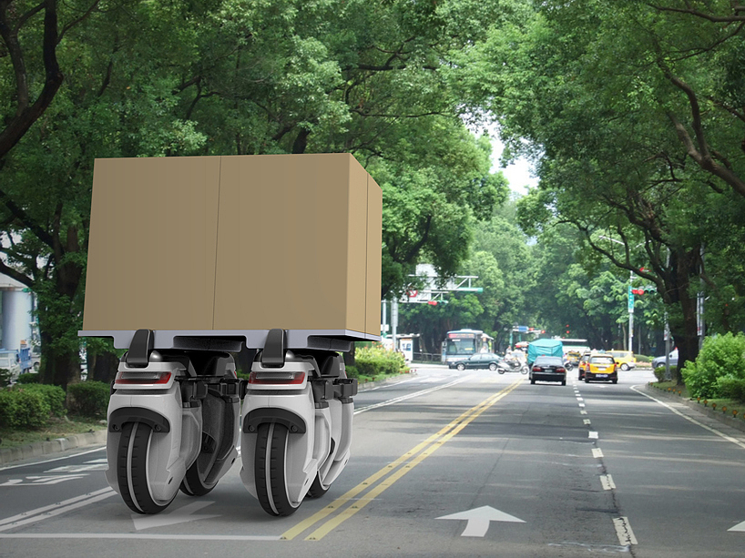 Express robot，Israel，transwheel，concept，