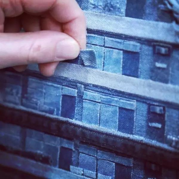 Jeans，Waste clothes，Art，a literary creation，