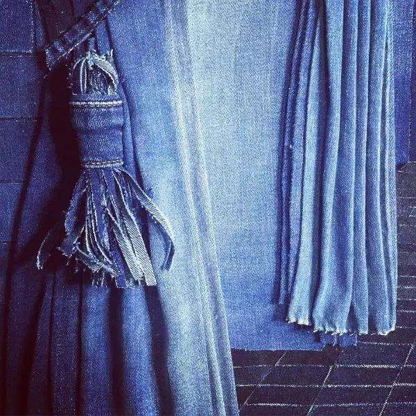 Jeans，Waste clothes，Art，a literary creation，