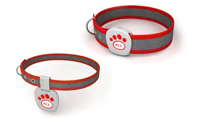 Wearable ，Location tracking，Pet collar，Rex，Green red，