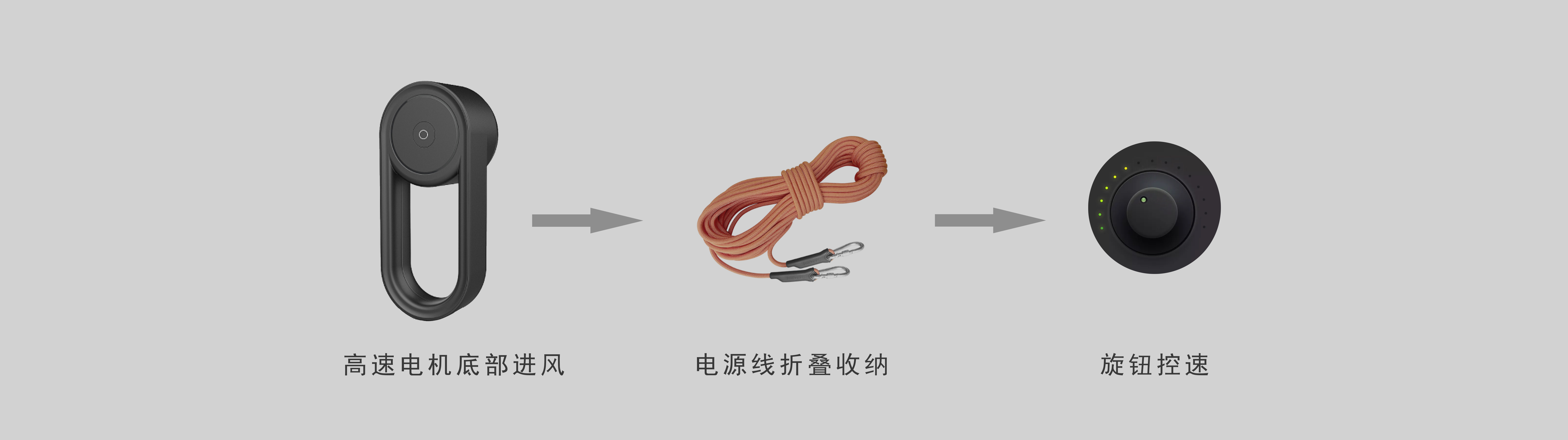 Household appliances, hair dryer，