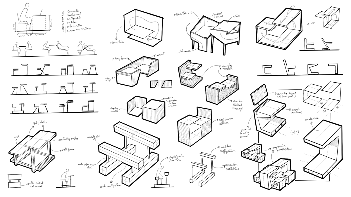 Outdoor furniture，furniture design ，Outdoor facilities，Outdoor Furniture，