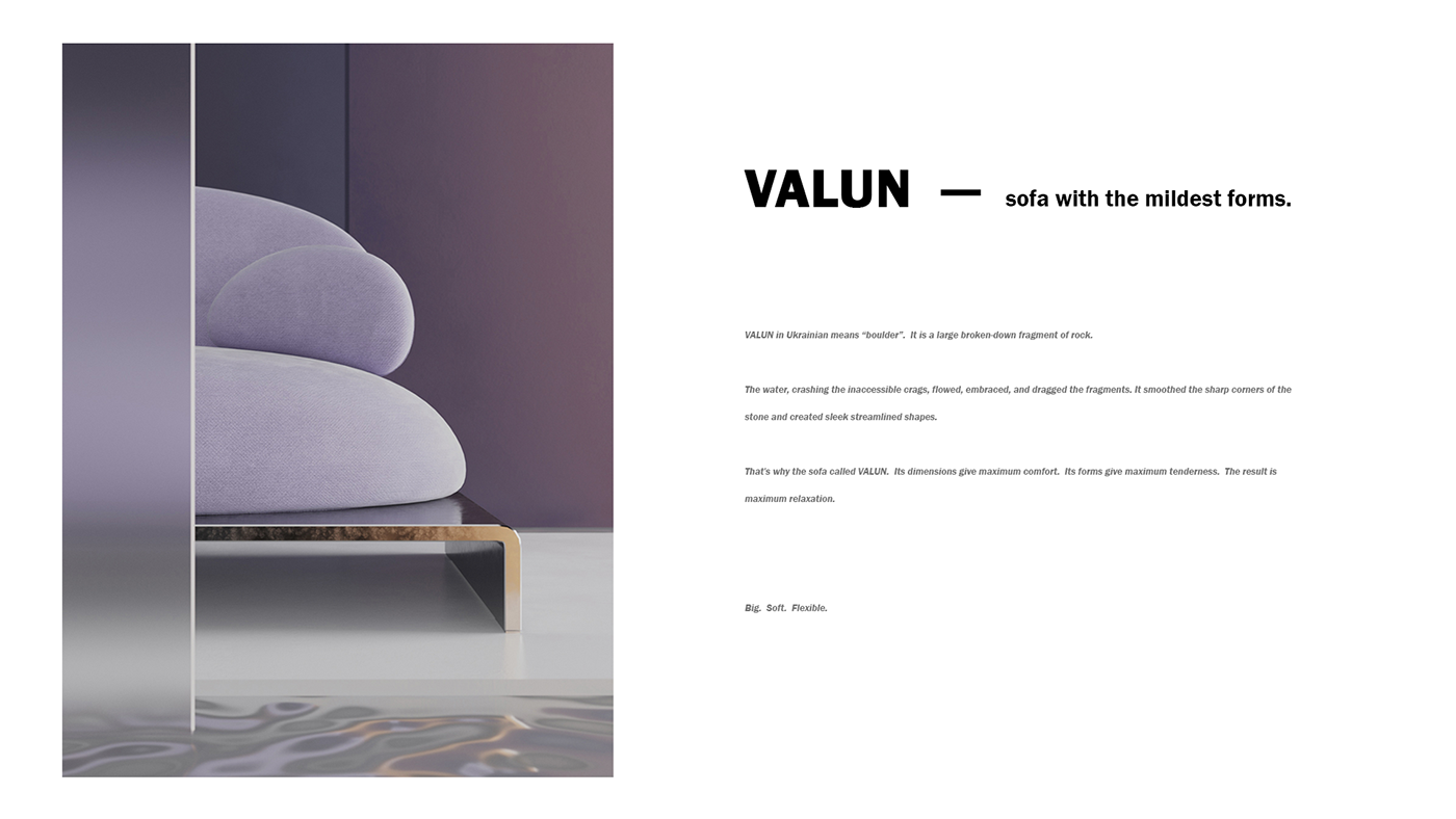 VALUN，sofa，furniture，product design，