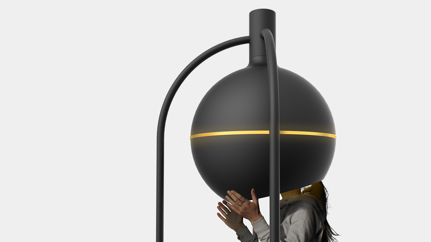 VR equipment，360 degree full view，aperture，