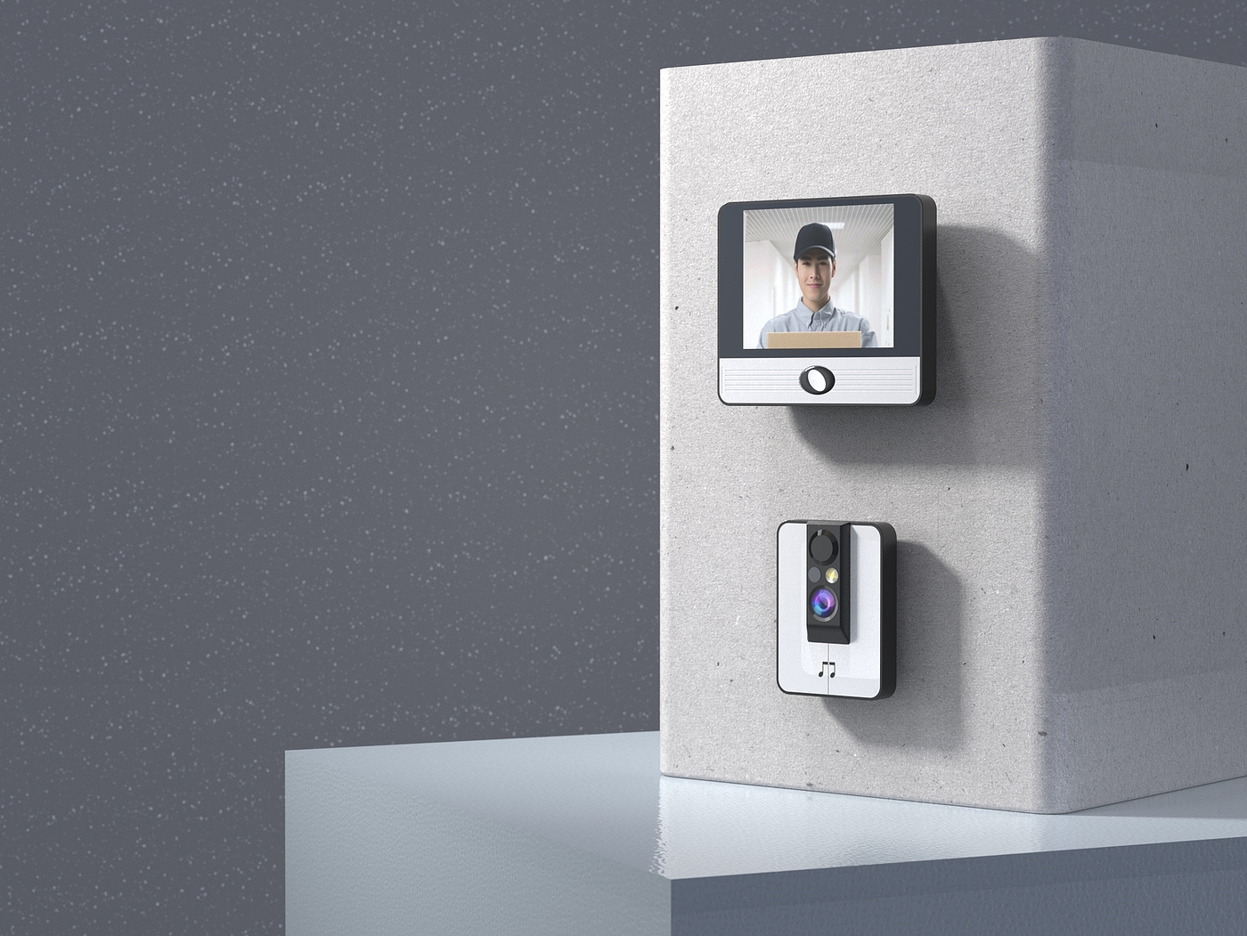 Visual doorbell，